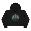 ARS Prayer Brigade Crop Hoodie (Green/Purple Logo)