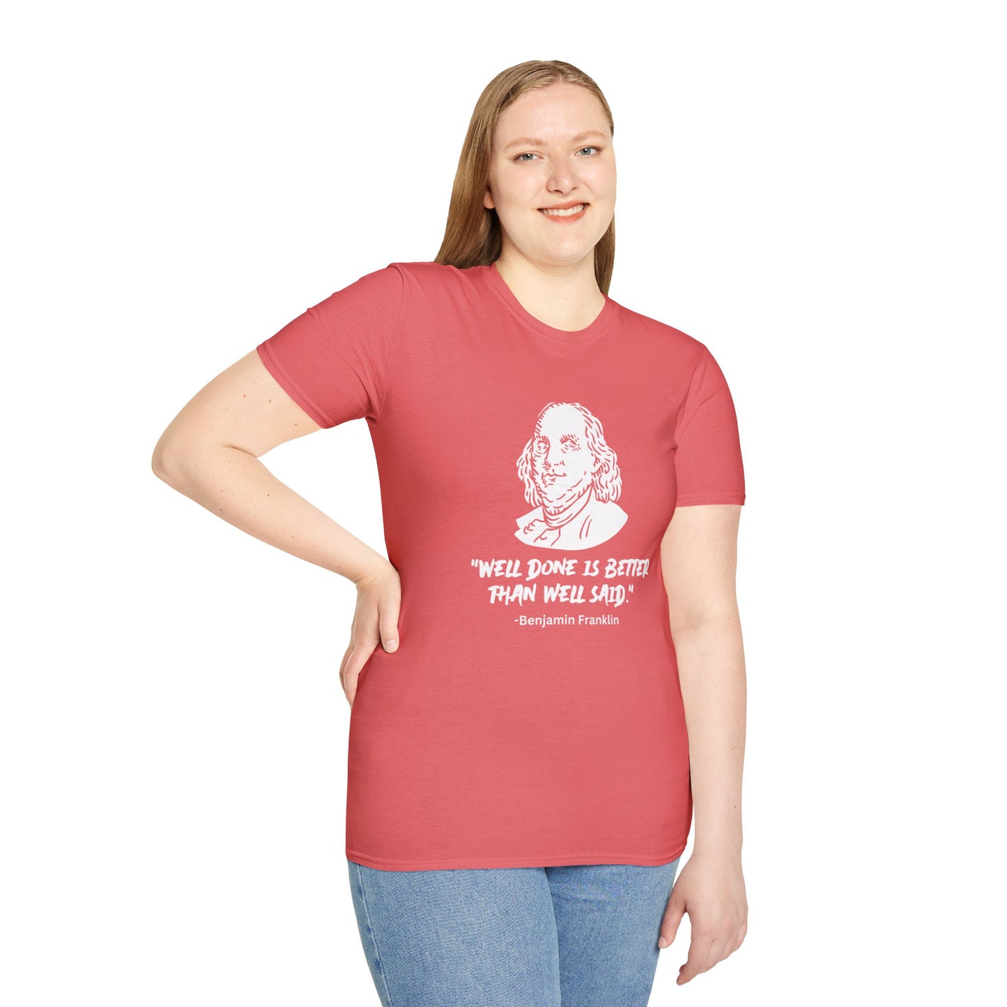 Well Said Women's Relaxed/Plus Tshirt (IW - White Logo) - Sweet Baby Jeez Teez