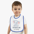 R in Training Baby Bib (Cartoon Logo) - Sweet Baby Jeez Teez