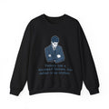 JFK Thousand Fathers Men's Sweatshirt (IW Blues Logo) - Sweet Baby Jeez Teez