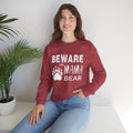 Mama Bear Women's Relaxed Sweatshirt (White Logo)