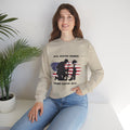 Some Gave All Women's Relaxed Sweatshirt (MM Black Logo) - Sweet Baby Jeez Teez