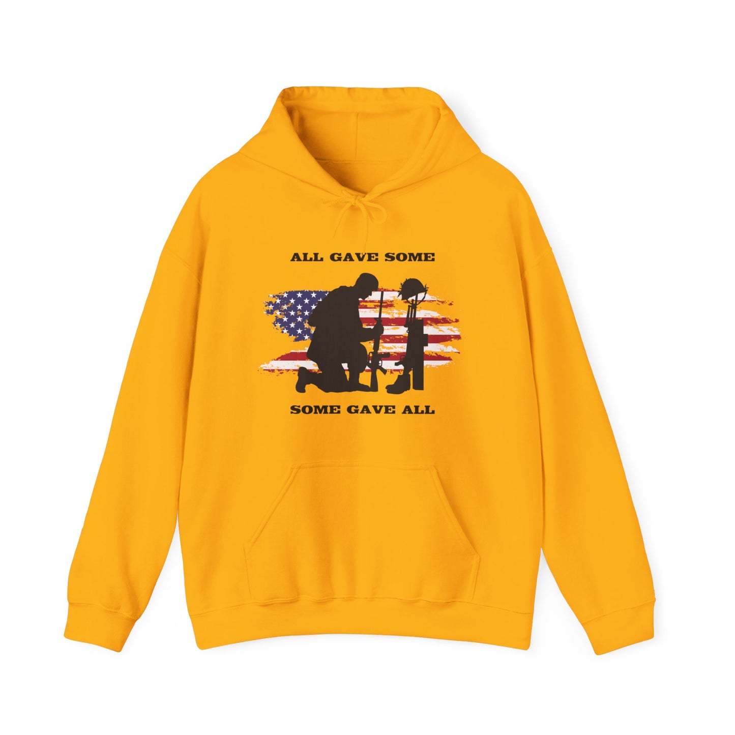 All Gave Some Men's Hoodie (MM Black Logo) - Sweet Baby Jeez Teez