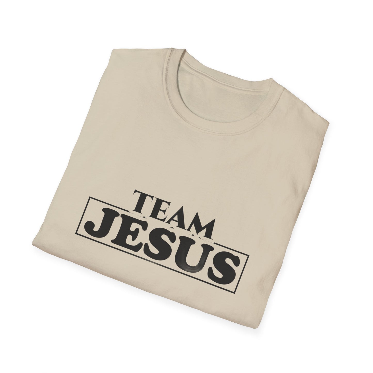 Team Jesus Men's Tshirt (Black Logo)