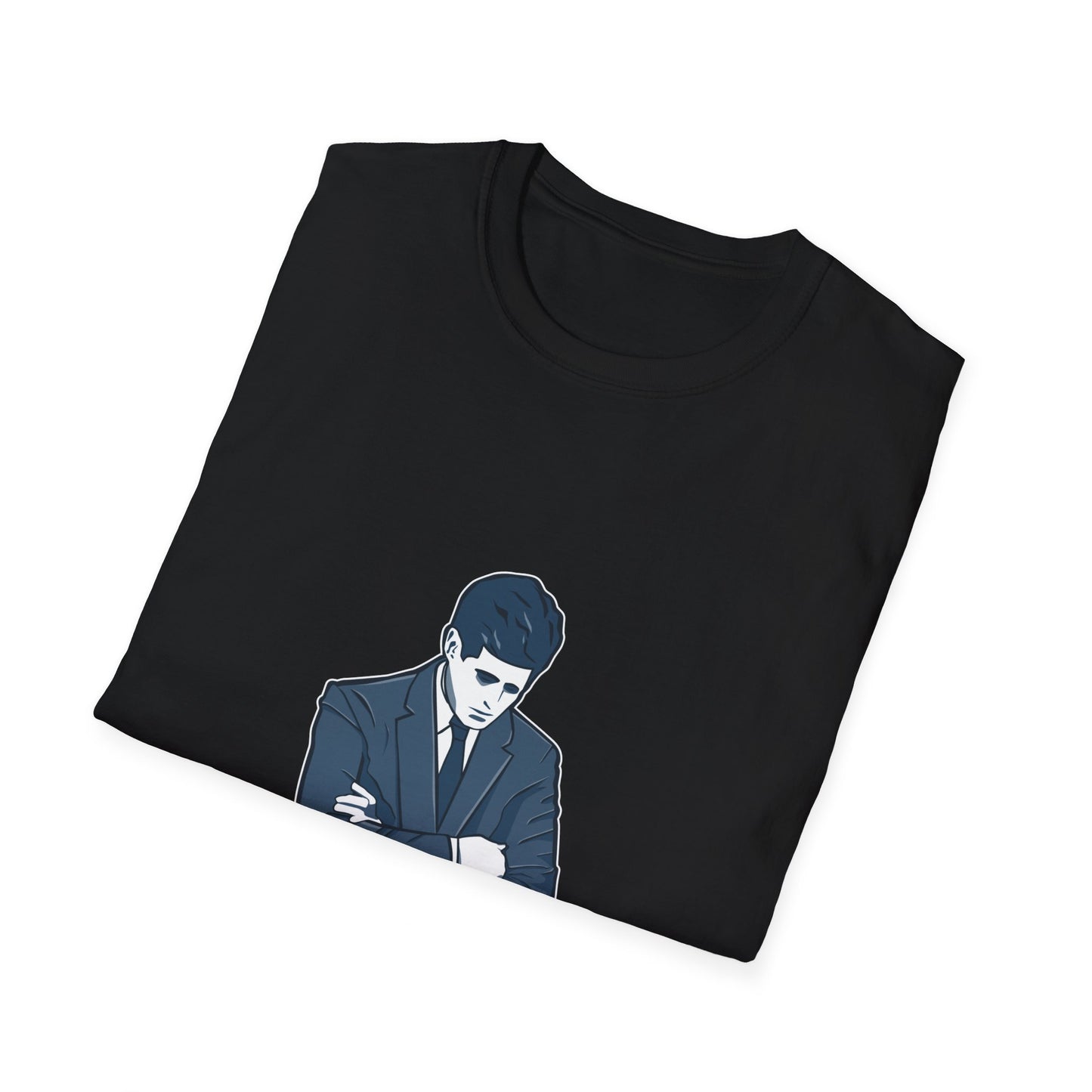 JFK Thousand Fathers Men's Tshirt (IW Blues Logo) - Sweet Baby Jeez Teez