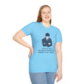 JFK Thousand Fathers Women's Relaxed/Plus Tshirt (IW Blues Logo) - Sweet Baby Jeez Teez