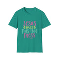 Hot Mess Womens Relaxed Tshirt (Multi Logo) - Sweet Baby Jeez Teez