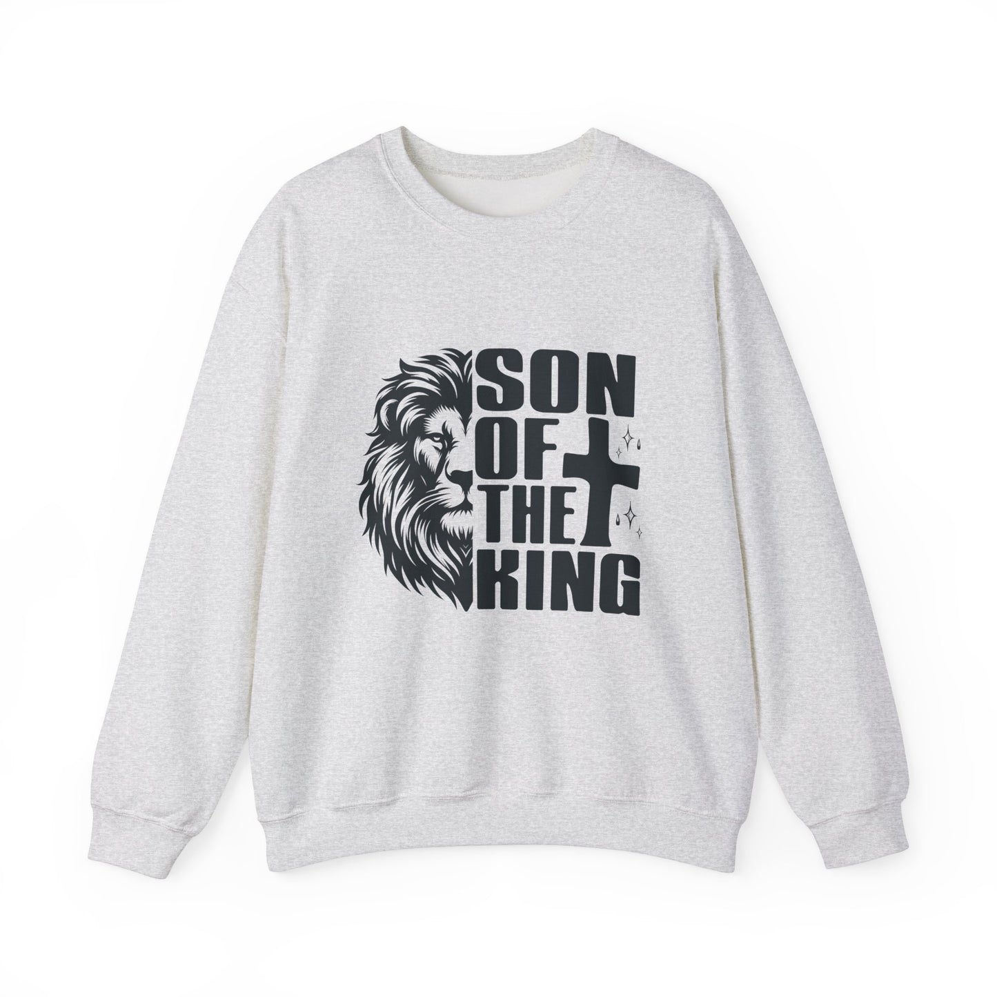 Son of the King Men's Sweatshirt (Black Logo)