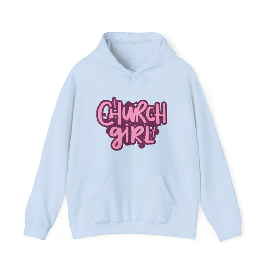 Church Girl Women's Hoodie (Pinks Logo)