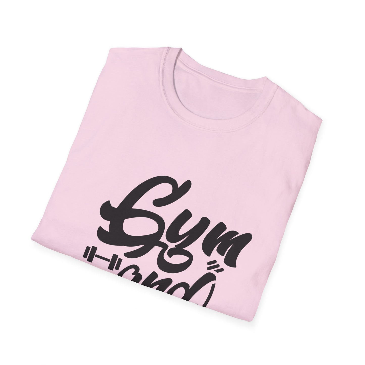 Gym and Jesus Women's Relaxed/Plus Tshirt (Black Logo)