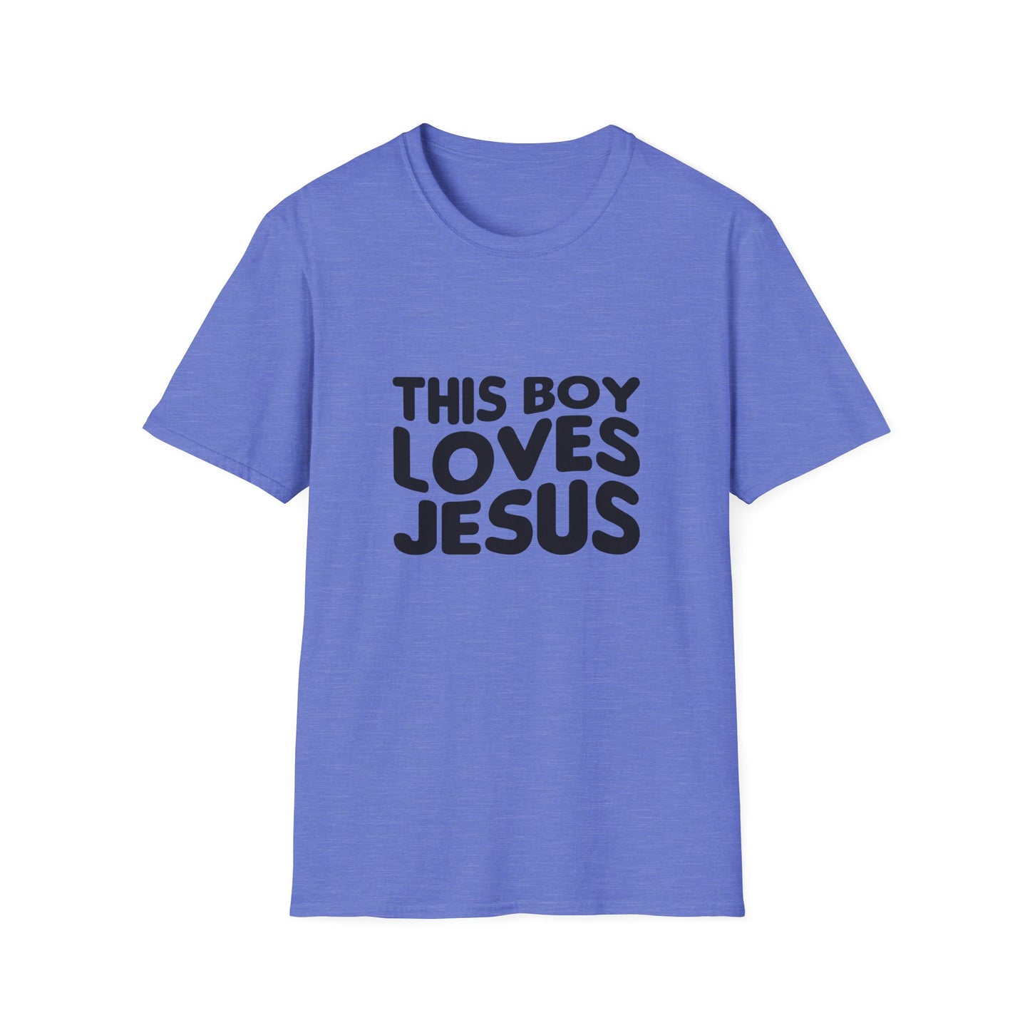 This Boy Loves Jesus Men's Tshirt