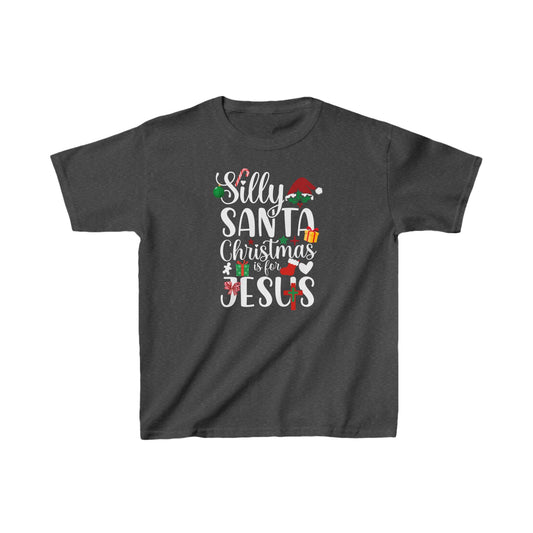 Silly Santa Kid's Tshirt (Gift Logo)