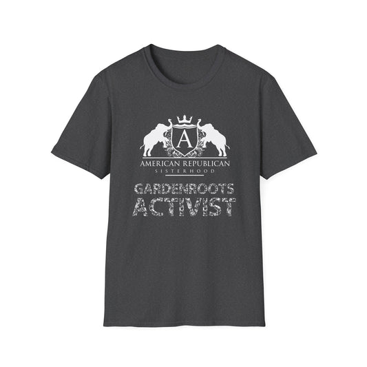 Gardenroots Activist Women's Relaxed/Plus Tshirt (ARS White Logo) - Sweet Baby Jeez Teez