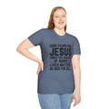 Ended Debate Women's Relaxed/Plus Tshirt (Black Logo) - Sweet Baby Jeez Teez