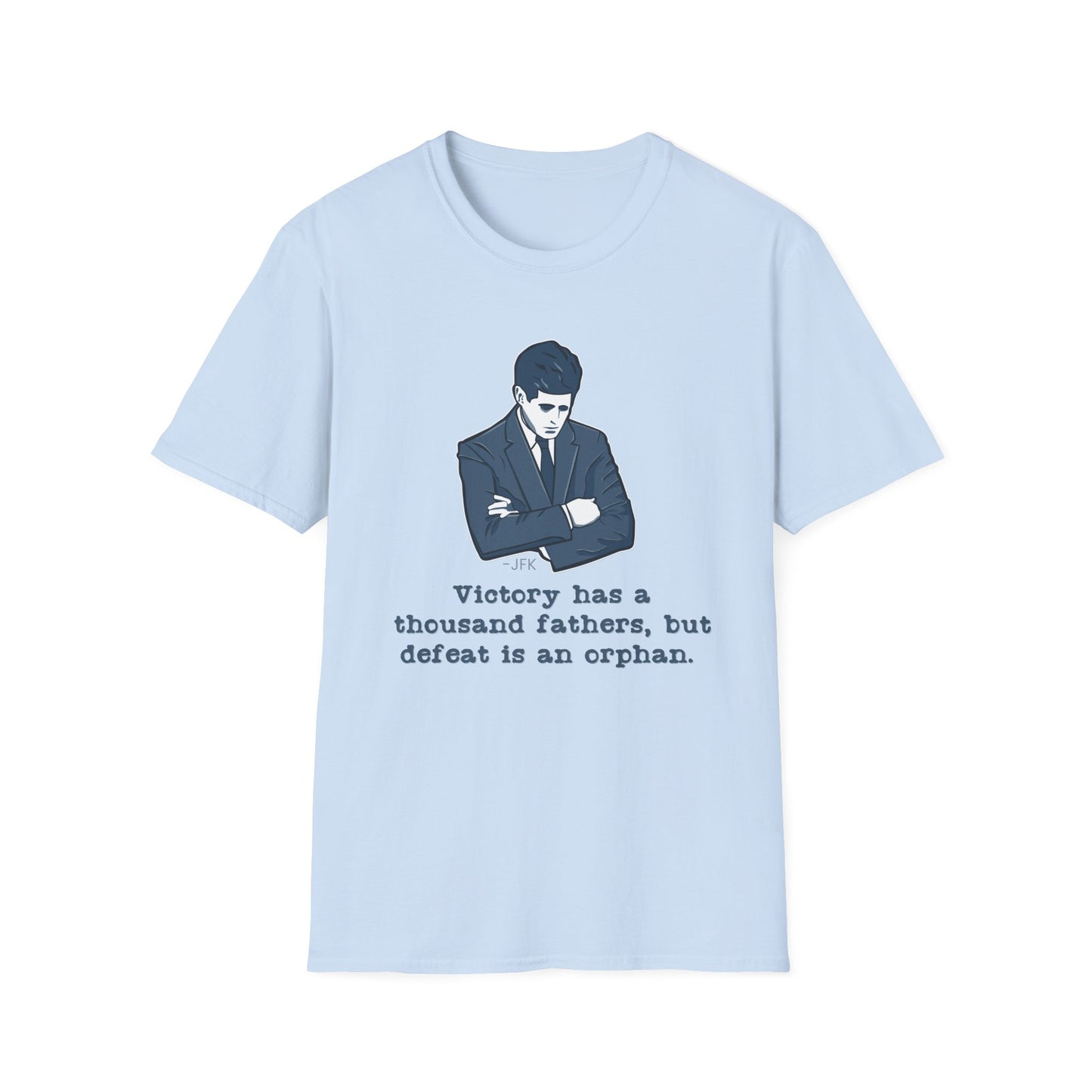 JFK Thousand Fathers Women's Relaxed/Plus Tshirt (IW Blues Logo) - Sweet Baby Jeez Teez