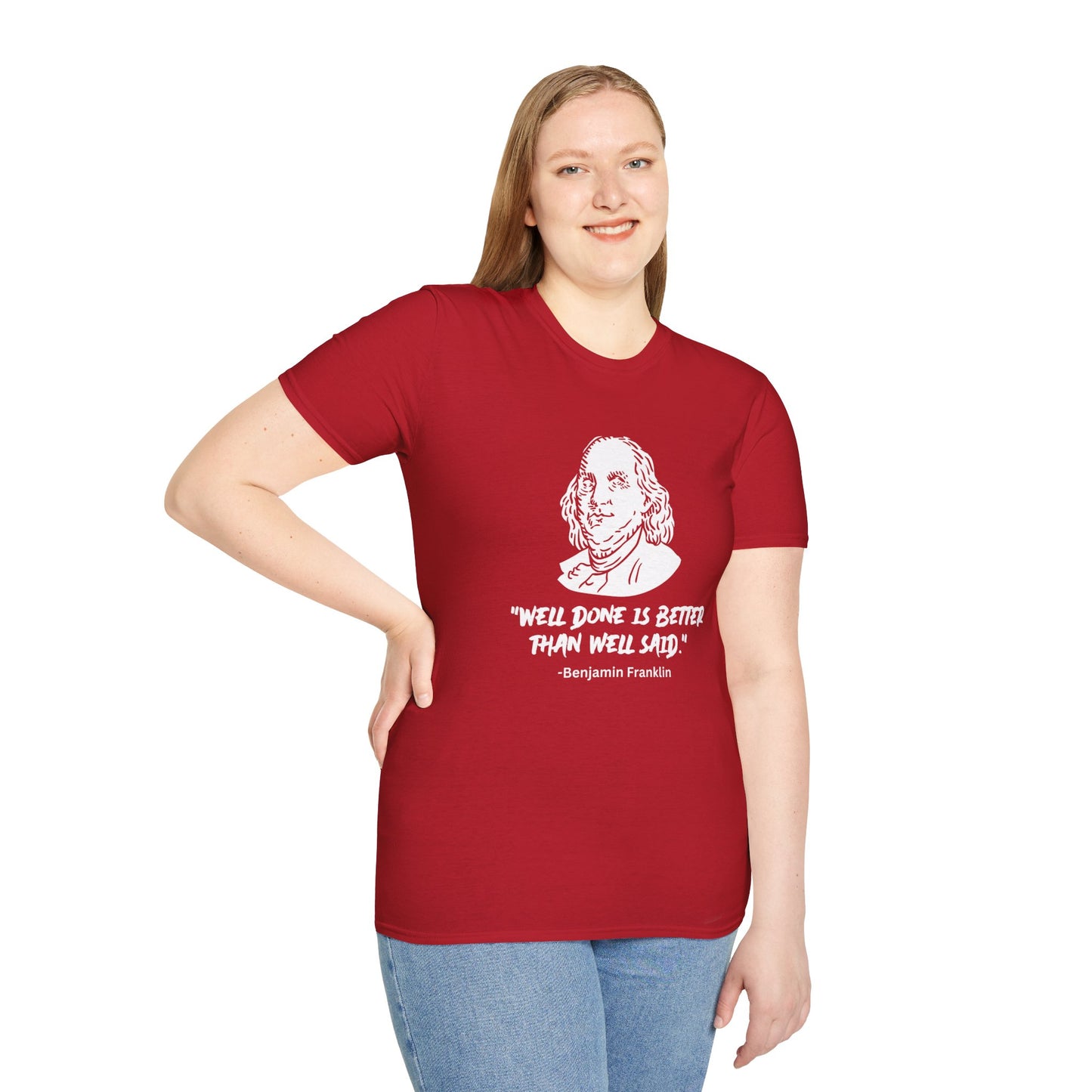 Well Said Women's Relaxed/Plus Tshirt (IW - White Logo) - Sweet Baby Jeez Teez