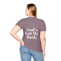 God's Got My Back Women's Relaxed/Plus Tshirt (White Back Logo) - Sweet Baby Jeez Teez