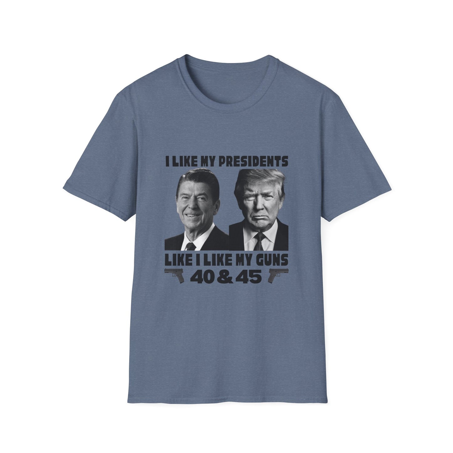 I Like My Presidents Men's Tshirt (Black Logo) - Sweet Baby Jeez Teez