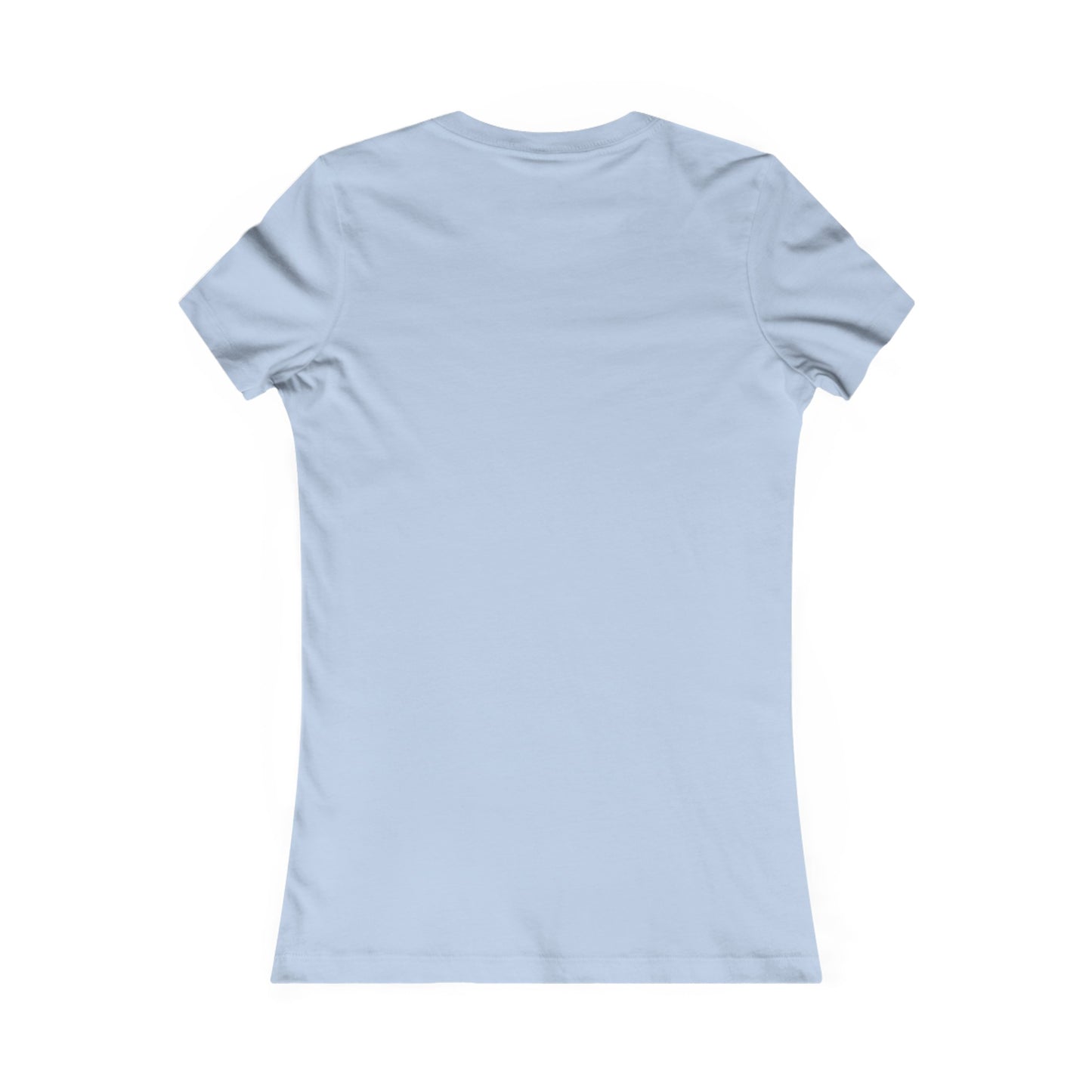 Love Women's Fitted Tshirt (Aqua Logo) - Sweet Baby Jeez Teez