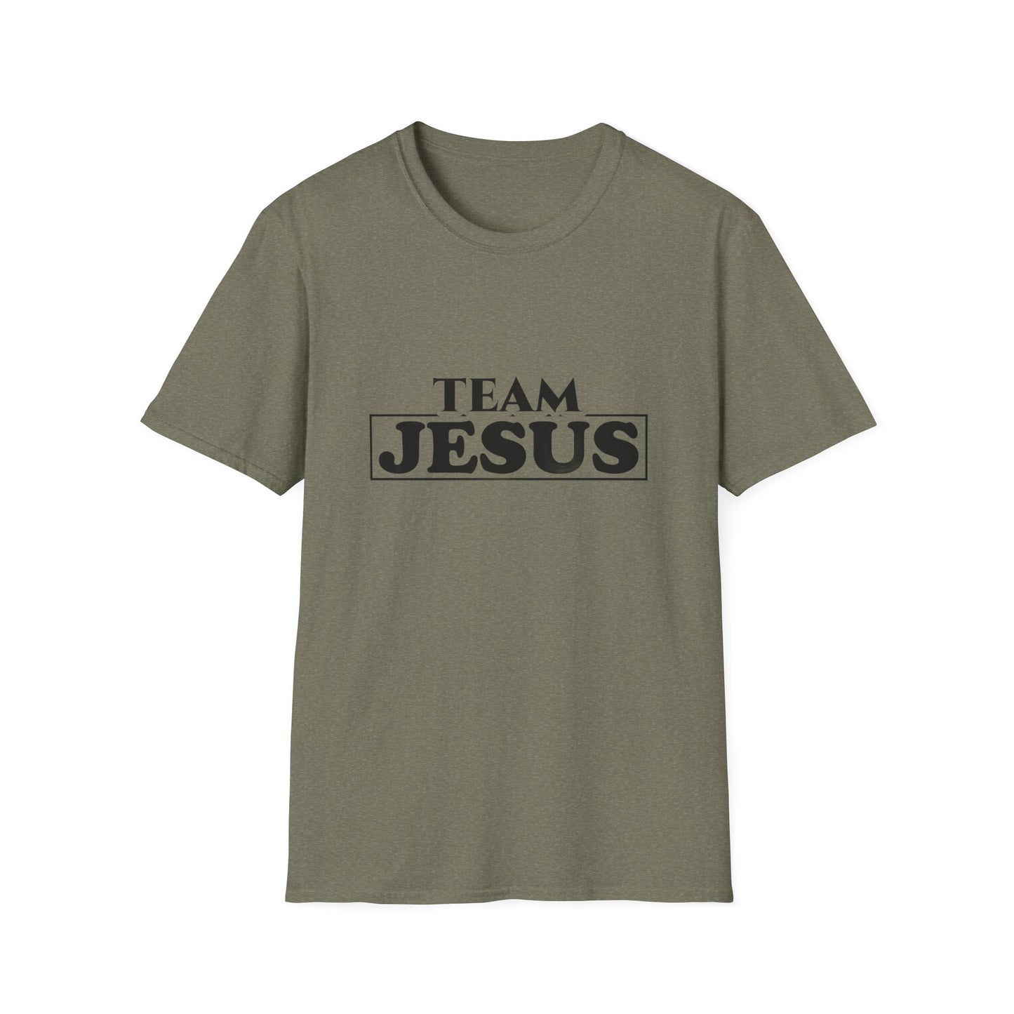 Team Jesus Men's Tshirt (Black Logo)