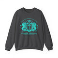 ARS Prayer Brigade Unisex Sweatshirt (Purple with Aqua Logo)