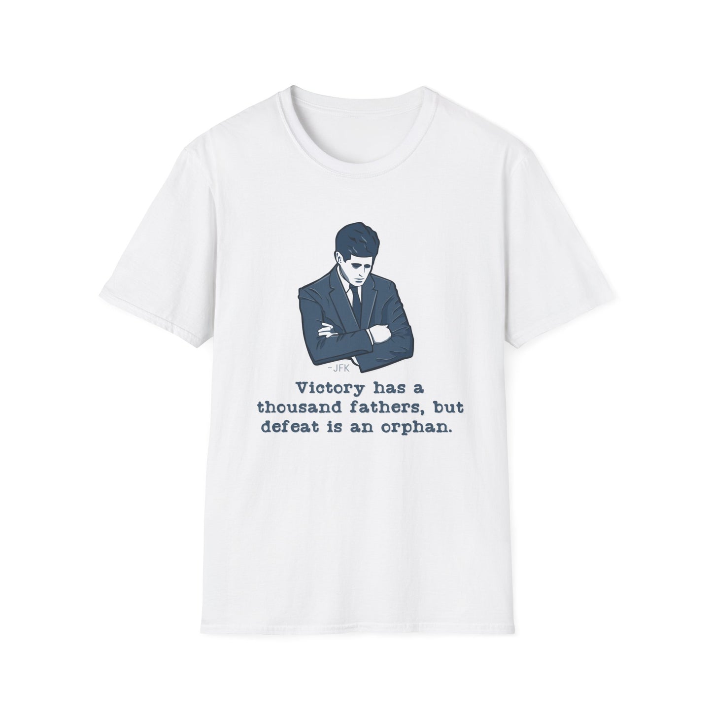 JFK Thousand Fathers Women's Relaxed/Plus Tshirt (IW Blues Logo) - Sweet Baby Jeez Teez