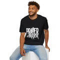 Prayer Warrior Men's Tshirt (White Logo)