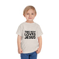 This Boy Loves Jesus Toddler Tshirt