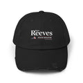 Senator Bryce Reeves Unisex Distressed Cap (White Logo) - Sweet Baby Jeez Teez