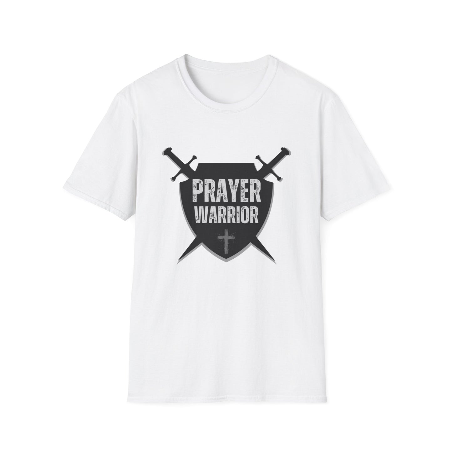 Prayer Warrior Shield Men's Tshirt