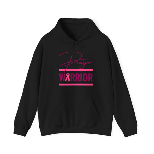 Prayer Warrior Breast Cancer Women's Sweatshirt (Pink Logo) - Sweet Baby Jeez Teez