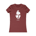 Jesus Portrait Women's Fitted Tshirt (Contemporary Logo)