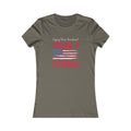 Enjoy Your Freedom Women's Fitted Tshirt (MM Color Logo) - Sweet Baby Jeez Teez