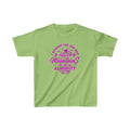 Mountains Girl's Tshirt (Hot Pink Logo) - Sweet Baby Jeez Teez