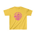 Mountains Girl's Tshirt (Hot Pink Logo) - Sweet Baby Jeez Teez