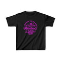 Mountains Girl's Tshirt (Hot Pink Logo) - Sweet Baby Jeez Teez