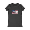 Fight Flag Women's Fitted Tshirt - Sweet Baby Jeez Teez