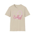 Biblical Babe Women's Relaxed/Plus Tshirt (Pink Heart Logo) - Sweet Baby Jeez Teez