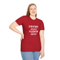 Trump/Vance Women's Relaxed/Plus Tshirt (White Logo) - Sweet Baby Jeez Teez