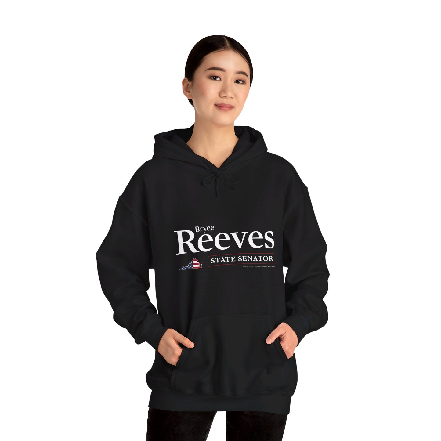 Senator Bryce Reeves Unisex Hoodie (White Logo) - Sweet Baby Jeez Teez