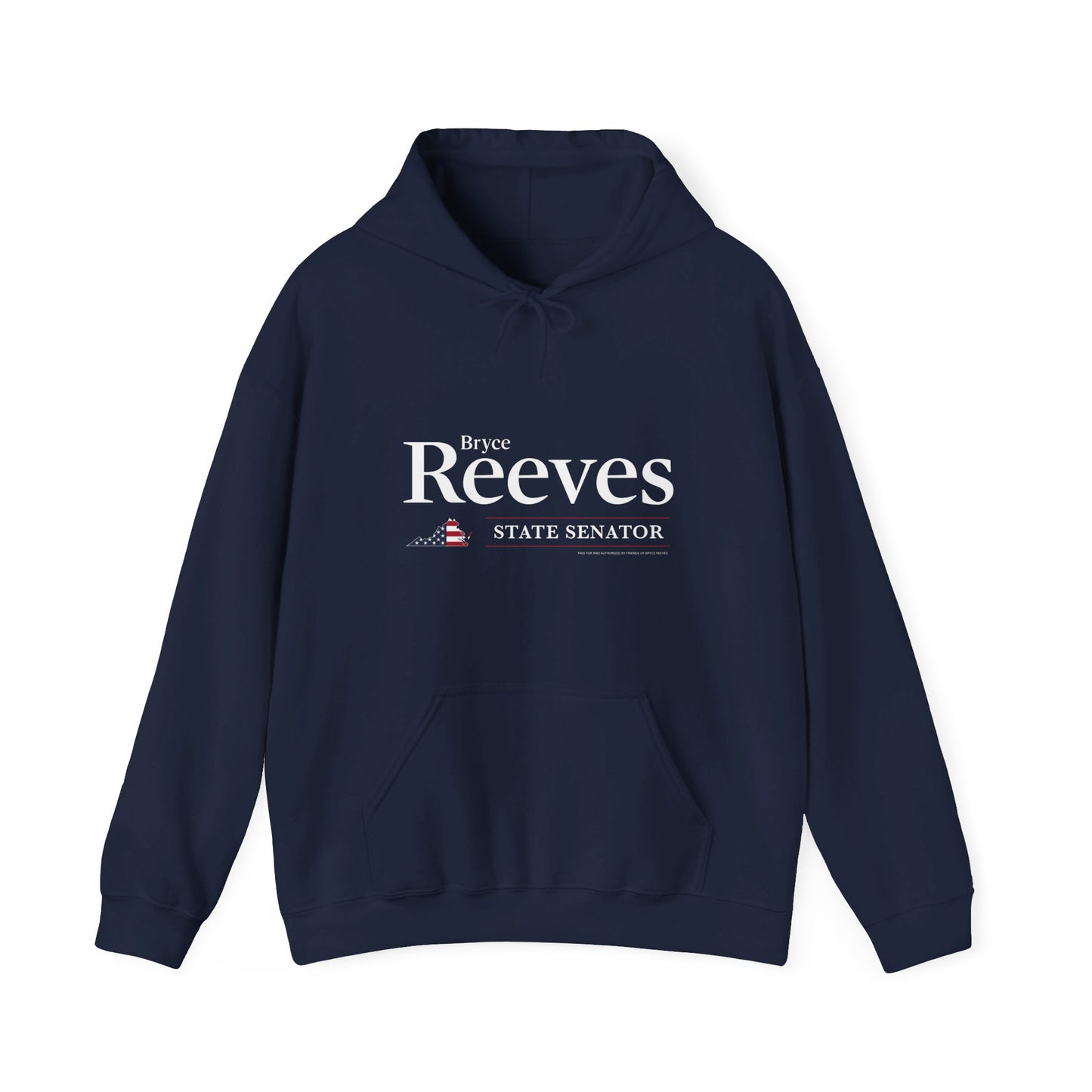 Senator Bryce Reeves Unisex Hoodie (White Logo) - Sweet Baby Jeez Teez