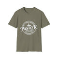 Pastor Men's Tshirt (White Logo) - Sweet Baby Jeez Teez