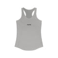 Have a Little Faith Women's Fitted Racerback Tank (Black Logo)