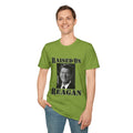 Raised on Reagan Men's Tshirt (Black Logo) - Sweet Baby Jeez Teez