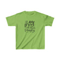 I Am Proof Kid's Unisex Tshirt (Black Logo)