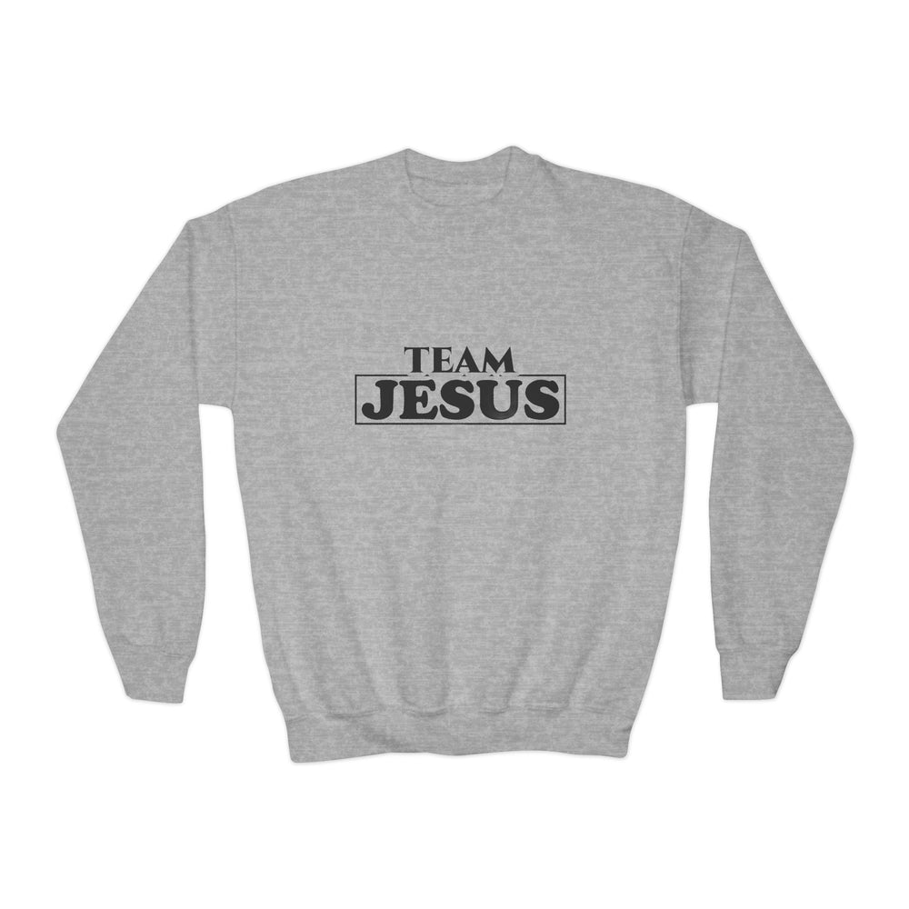 Team Jesus Kids Crewneck Sweatshirt