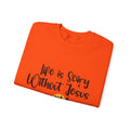 Life is Scary Women's Relaxed Sweatshirt - Sweet Baby Jeez Teez