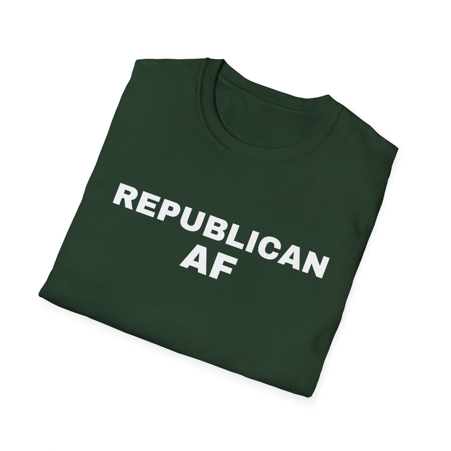Republican AF Men's Tshirt (White Logo)