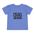 This Boy Loves Jesus Toddler Tshirt