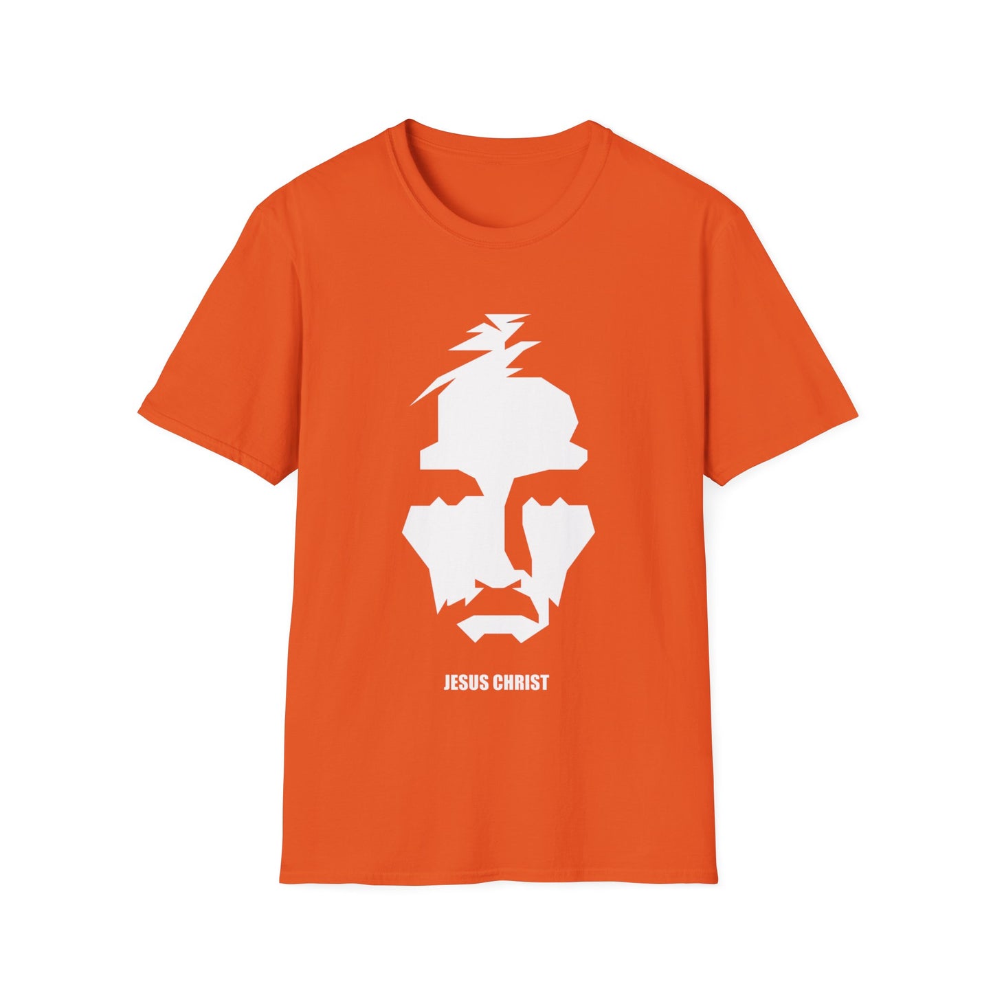 Jesus Portrait Men's Tshirt (Contemporary Logo) - Sweet Baby Jeez Teez